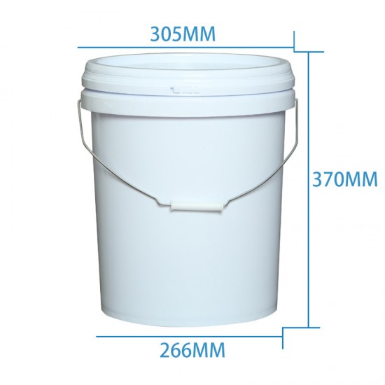 20 Litre Plastic Bucket with Lid