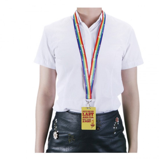 Rainbow Pride Lanyard