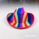 Rainbow Cowboy Hat