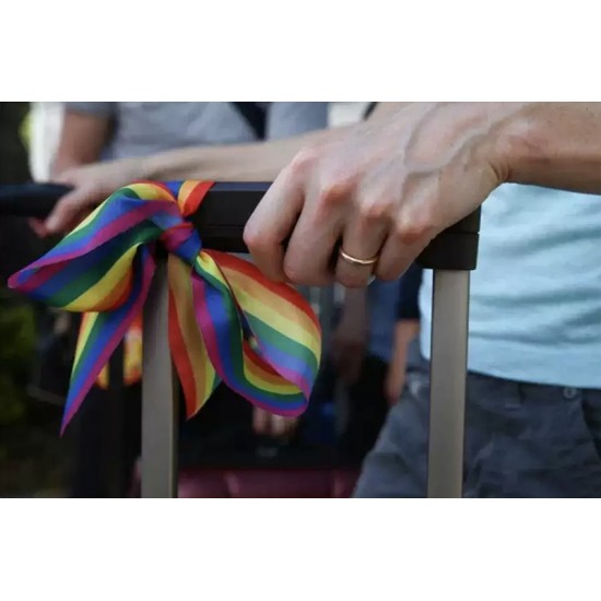 Pride Rainbow Ribbon