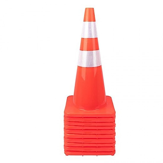 27.5'' Traffic Cone with Reflective Collar