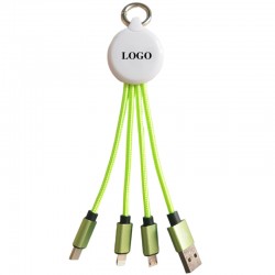 3-in-1 Keychain Charging Cable